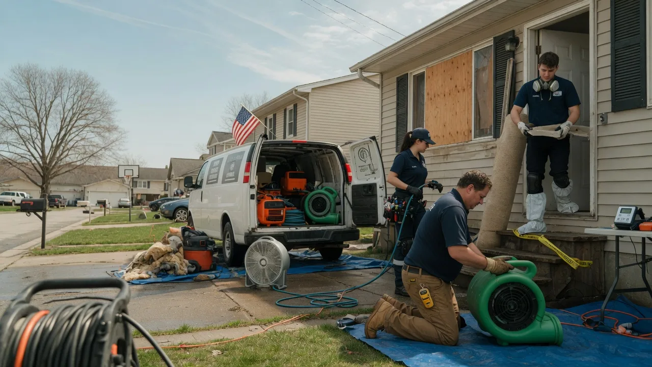 Water Damage Restoration in Melissa, TX near me